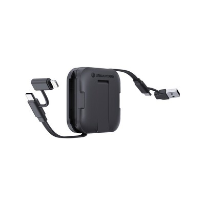 Zwijany kabel do ładowania, stojak na telefon Urban Vitamin San Jose