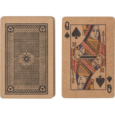 Recycled paper playing cards